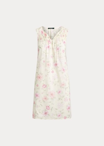 Women's Ralph Lauren Floral Cotton-Blend Nightgown | 764081FZM